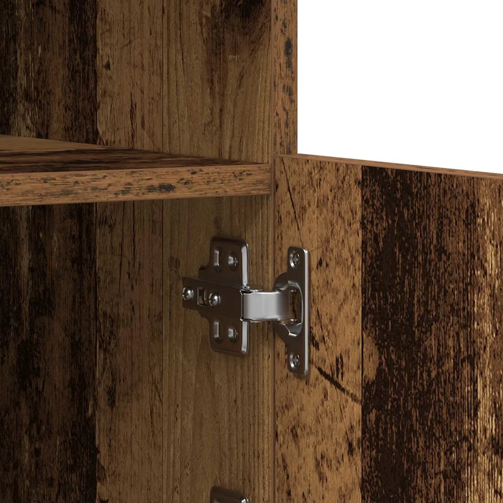 Credenza | Madia LED Legno vecchio 41 x 37 x 100 cm Legno multistrato