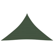 Vela ombreggiante 160 g/m² 4 x 4 x 5,8 m HDPE verde scuro 02_0009433