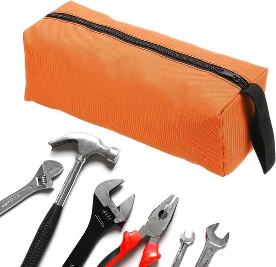 Gereedschapstas con chiusura a cerniera, Arancione, Borsa portatile, 30 x 10 x 10 cm