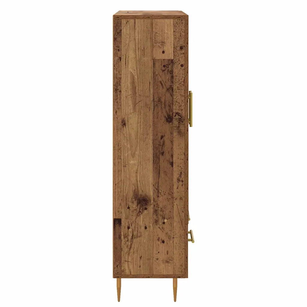 Credenza | Madia | Buffet da pranzo | Armadio da pranzo con cassetto Legno vecchio 69,5 x 31 x 115 cm