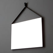 Specchio rettangolare 70x50 con cornice nera