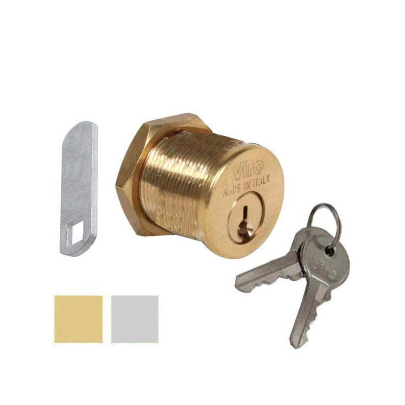 Cilindro Levetta 20 Ottone Nichelato 1052 Viro