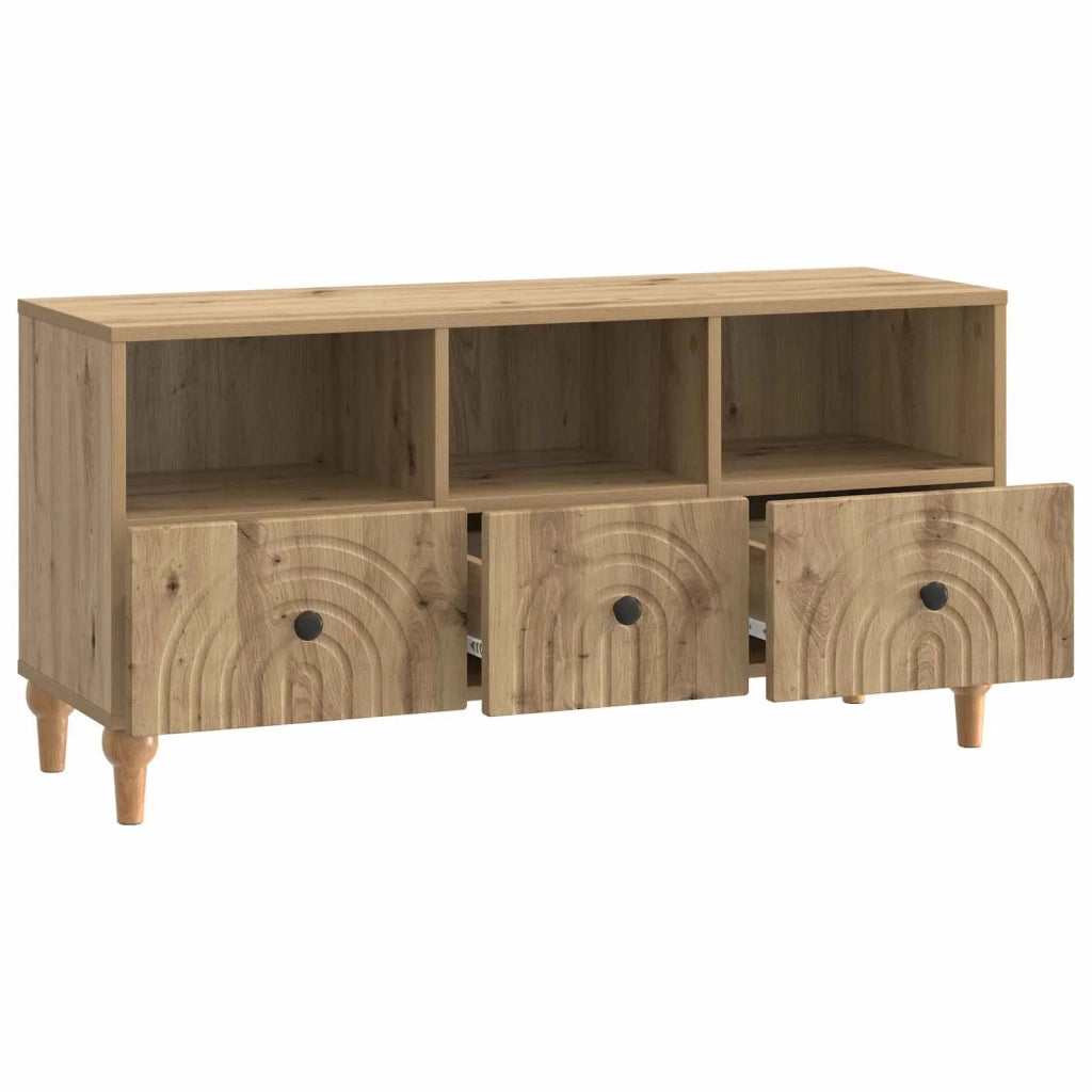 Mobile TV-Credenza per TV Rovere Artigianale 102 x 34,5 x 50 cm 516626