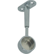 REGGITUBO ARMADIO TONDO REGOLABILE FINALE - ZAMA CROMATO H.MM 62/102 TUBO MM 18- 12 pezzi