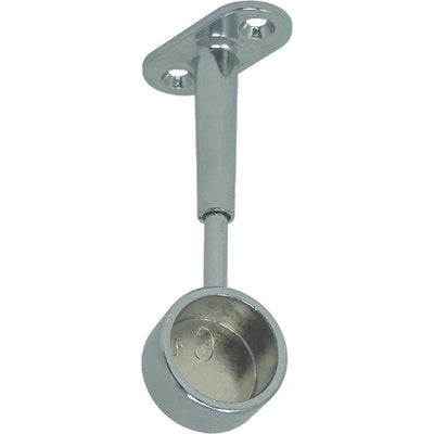 REGGITUBO ARMADIO TONDO REGOLABILE FINALE - ZAMA CROMATO H.MM 62/102 TUBO MM 18- 12 pezzi