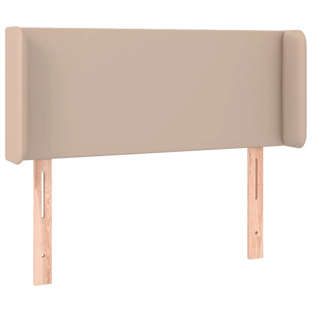 Testiera | Testata Cappuccino a LED 103x16x78/88 cm in Similpelle