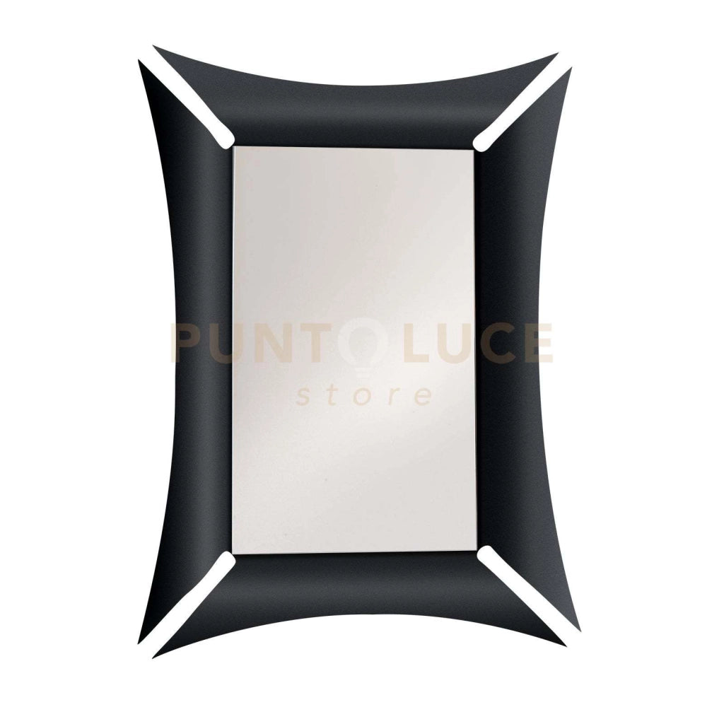specchio morgana Nero in Ferro 72x100hcm