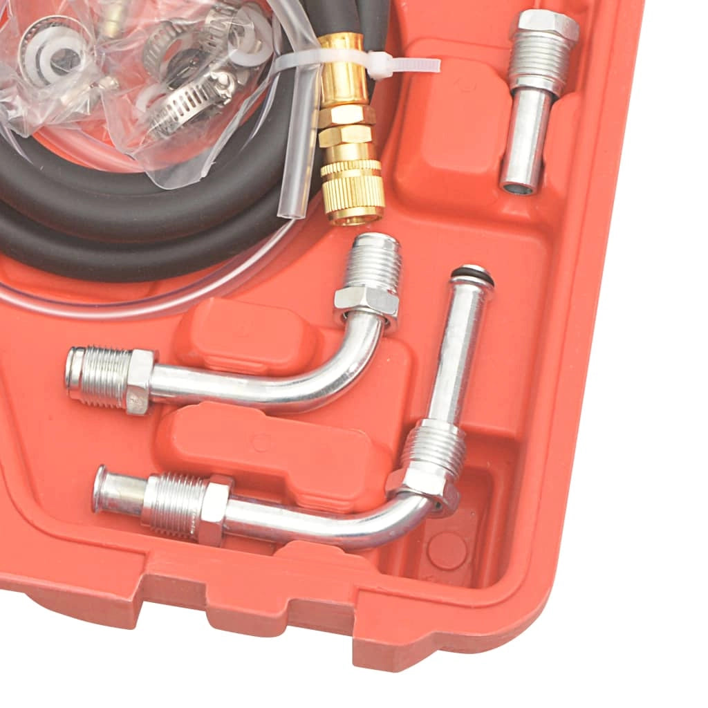 Kit di strumenti per il test della pressione di iniezione del carburante per auto veicoli camion garage officina rosso resistente 02_0004266