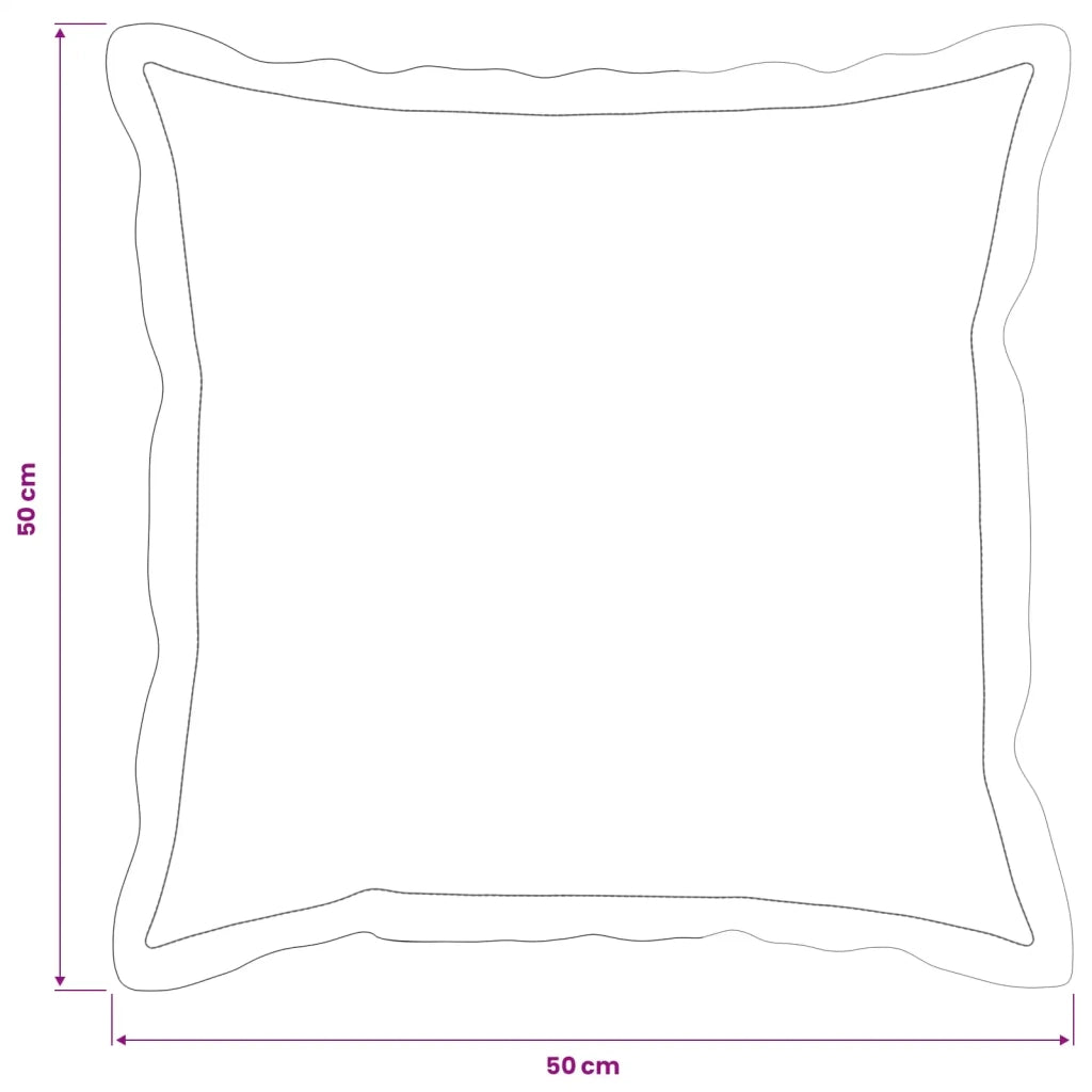 Federa 2 pz HOUTEN Grigio Scuro 50 x 50 cm 919372