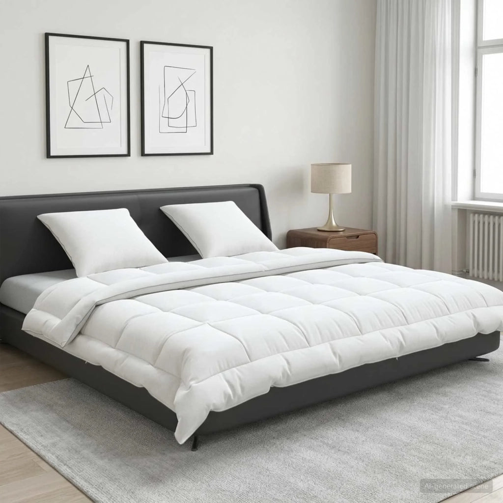 Set di piumone e cuscini 3 pcs 240x260 cm Estate 140 GSM Lana 3441277