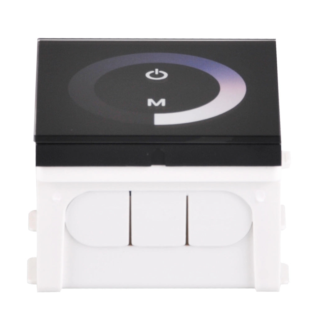 Interruttore touch dimmer LED mono 12-24V incasso Polux