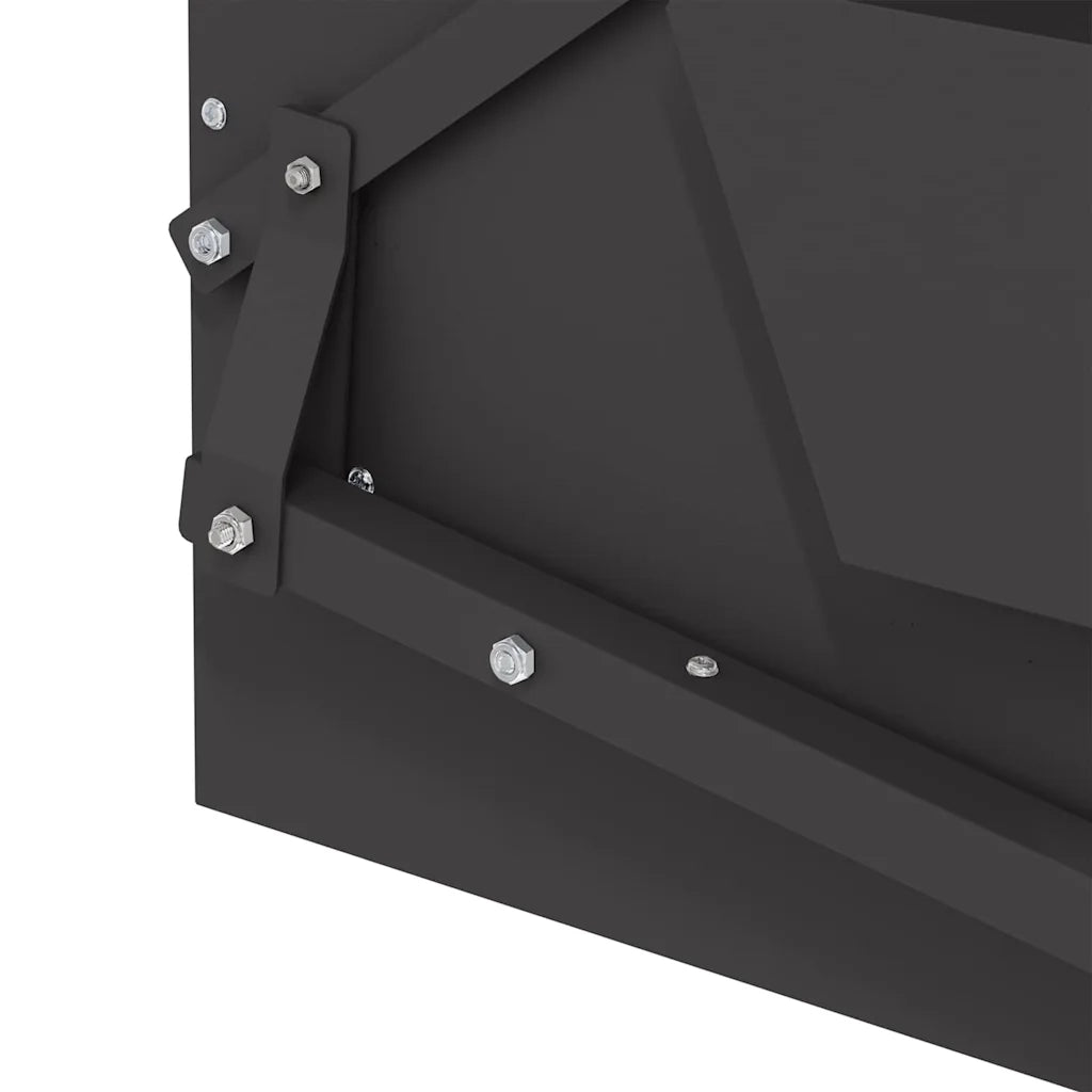 Mangiatore a Pedale per Pollo Nero 50 x 40 x 29 cm 874699