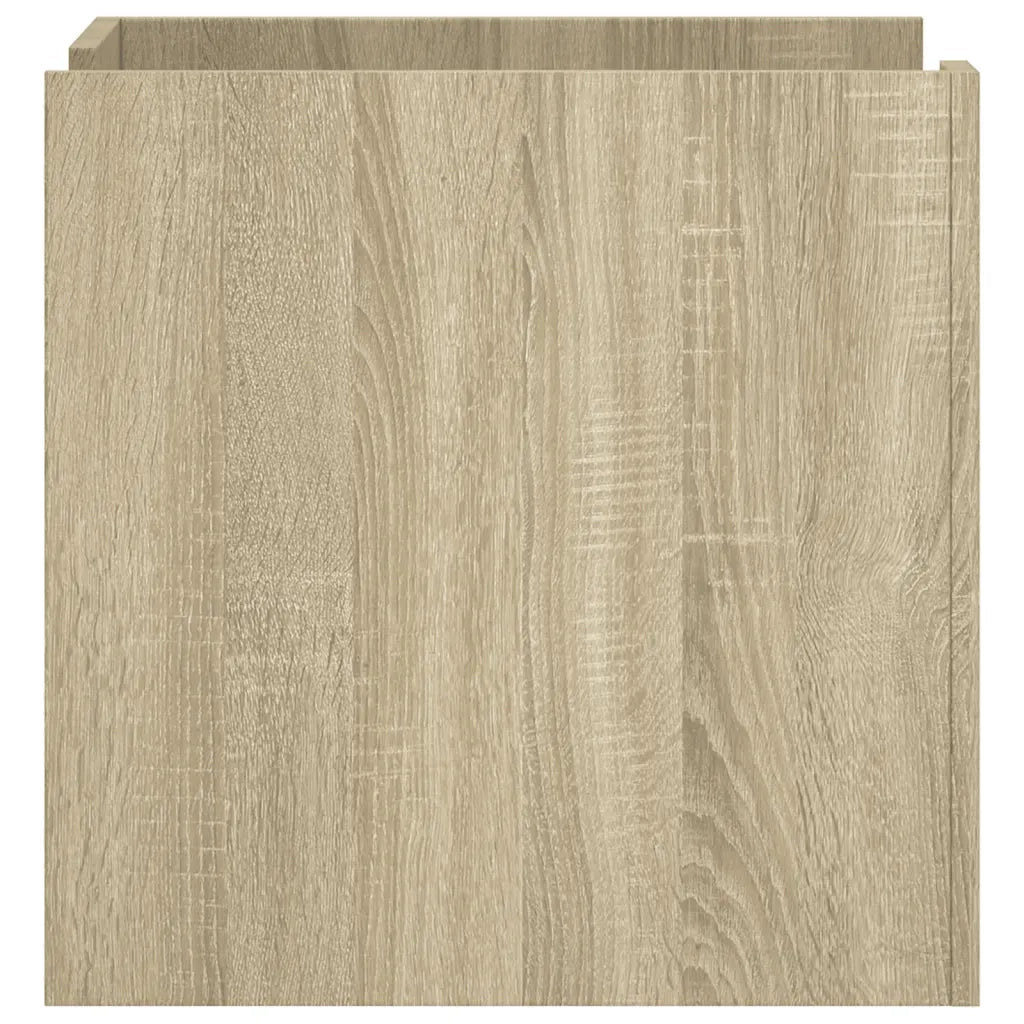 Comodino | Armadio da Notte | Mobiletto da notte Rovere Sonoma 45x50x50 cm in Legno Multistrato