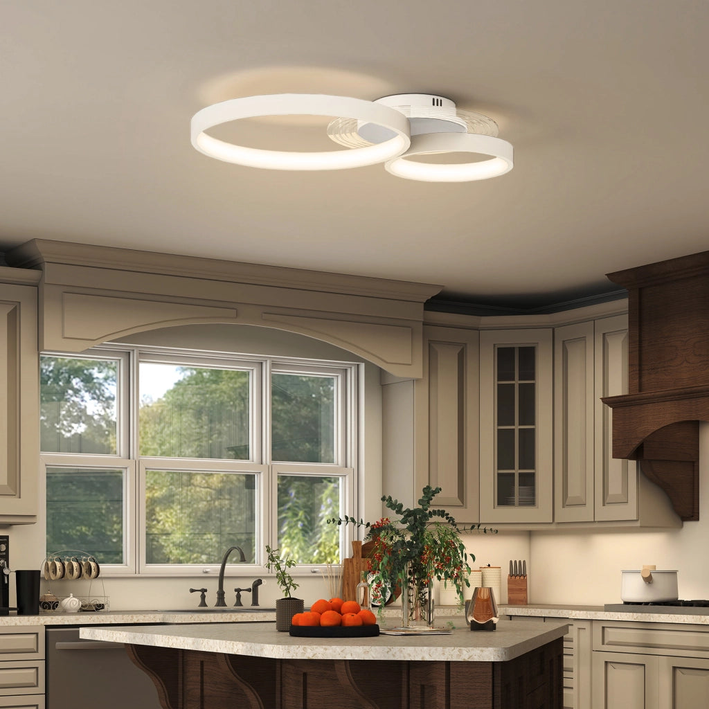 Lampada a Soffitto LED 40W ¨C zephmum ¨C 3000K/4000K/6500K Bianco