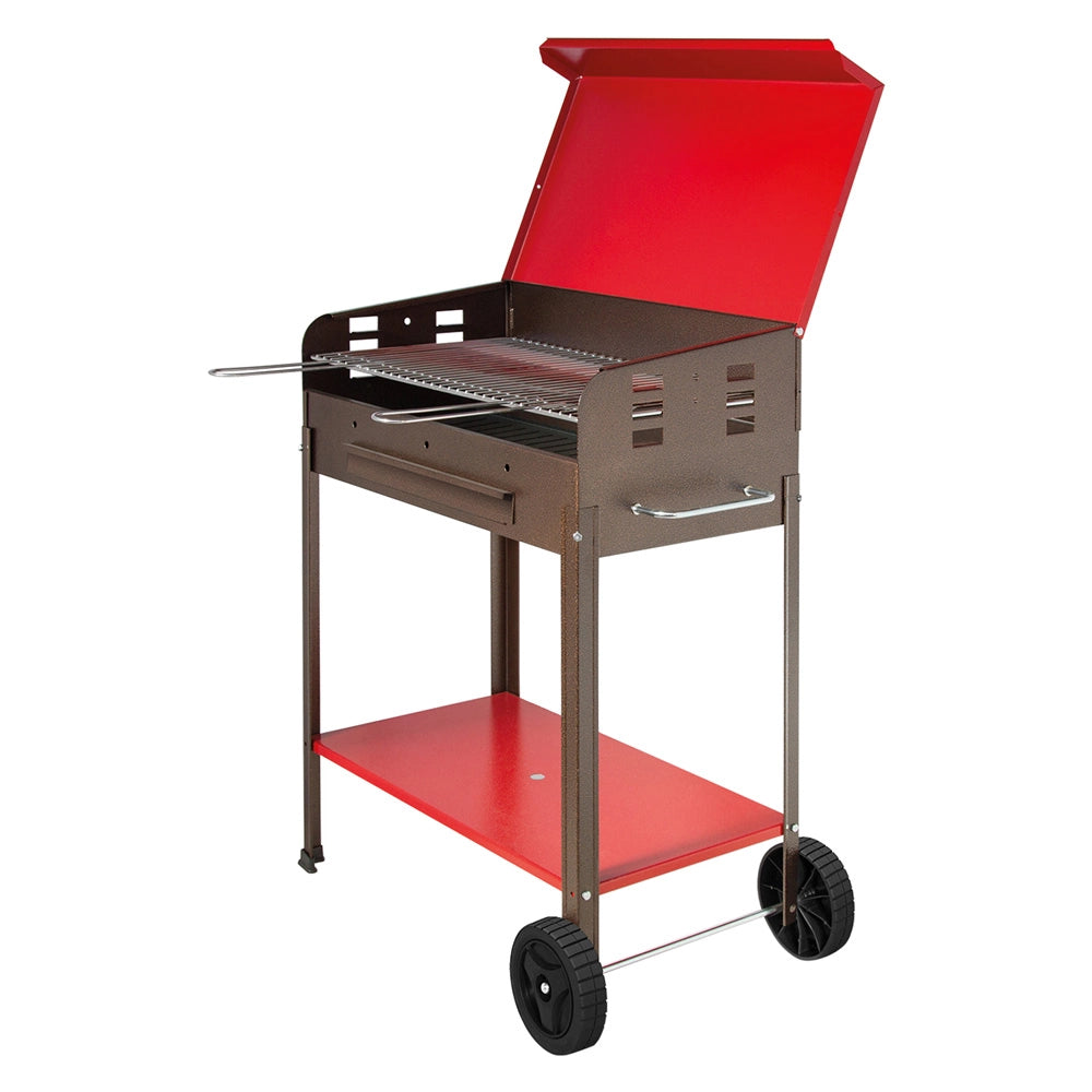1pz barbecue a carbone 'vanessa' cm 40 x 60 x h 90 cod:ferx.8037102nlm