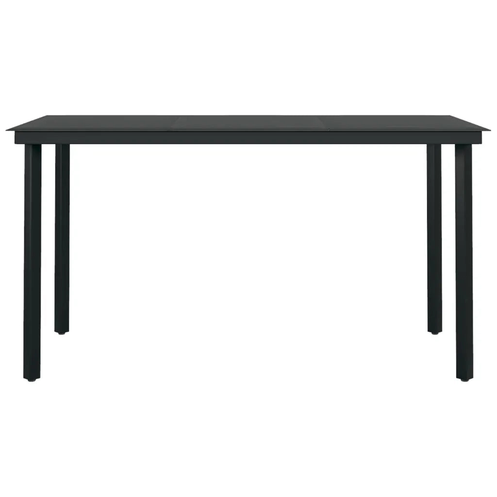 Set da Pranzo da Giardino 7 pz con Cuscini Grigio 3099476