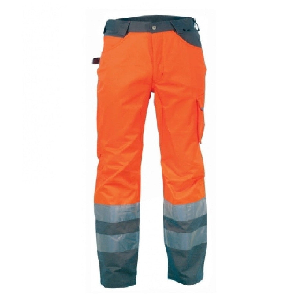 Trade Shop - Pantalone Ray Cofra Catarifrangenti Da Lavoro Antinfortunistica - Giallo   52