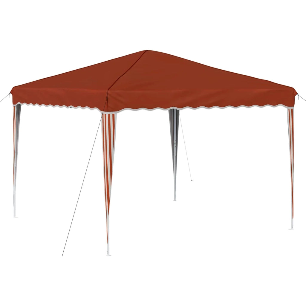 Tenda per feste a pop-up-Gazebo Terracotta 288 x 288 x 245 cm 944605