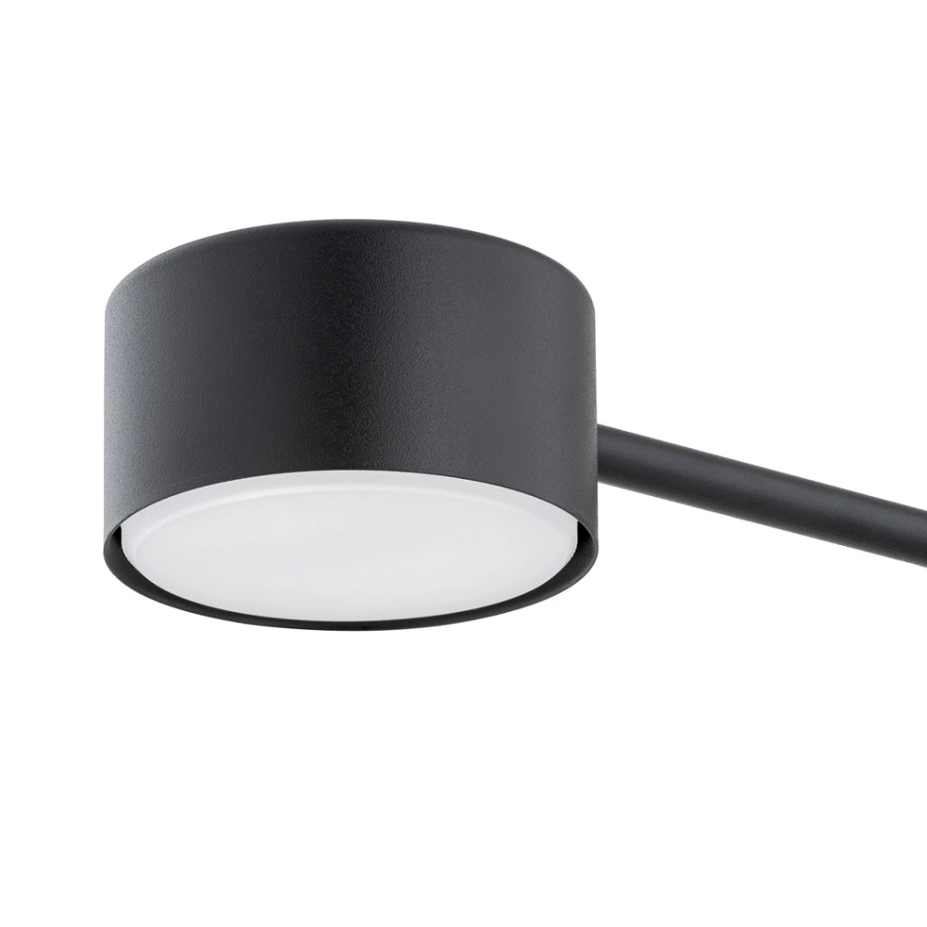 Lampada a sospensione MODUS nera 6 luci GX53 Emibig