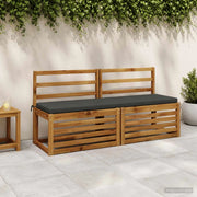 Cuscino per panchina SOEST 100% Poliestere Antracite 948924