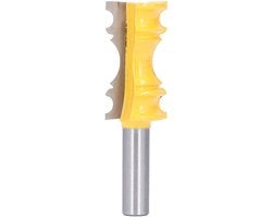 Bit per Router - Lavorazione del Legno - Legerazione di Acciaio di Carbonio - 2,79 cm di Diametro - Tagliatore di Modanatura Architettonica - Adatto per Lavori Professionali
