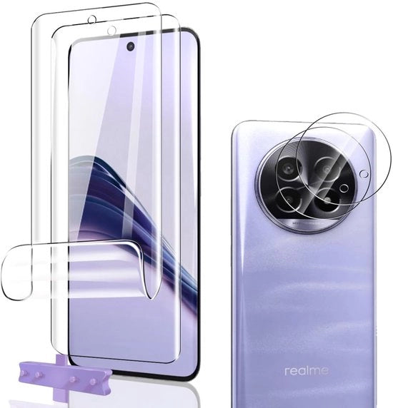 Display Cover Film - Protezione Completa - TPU - Vetro per Telefono - Resistente ai Graffi - Aria Spenta - 2 Pezzi - Schermo Protettivo