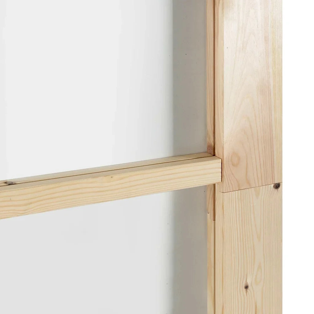 Porta scorrevole ORKDAL Naturale e Nero 61 x 198,5 cm 3332013