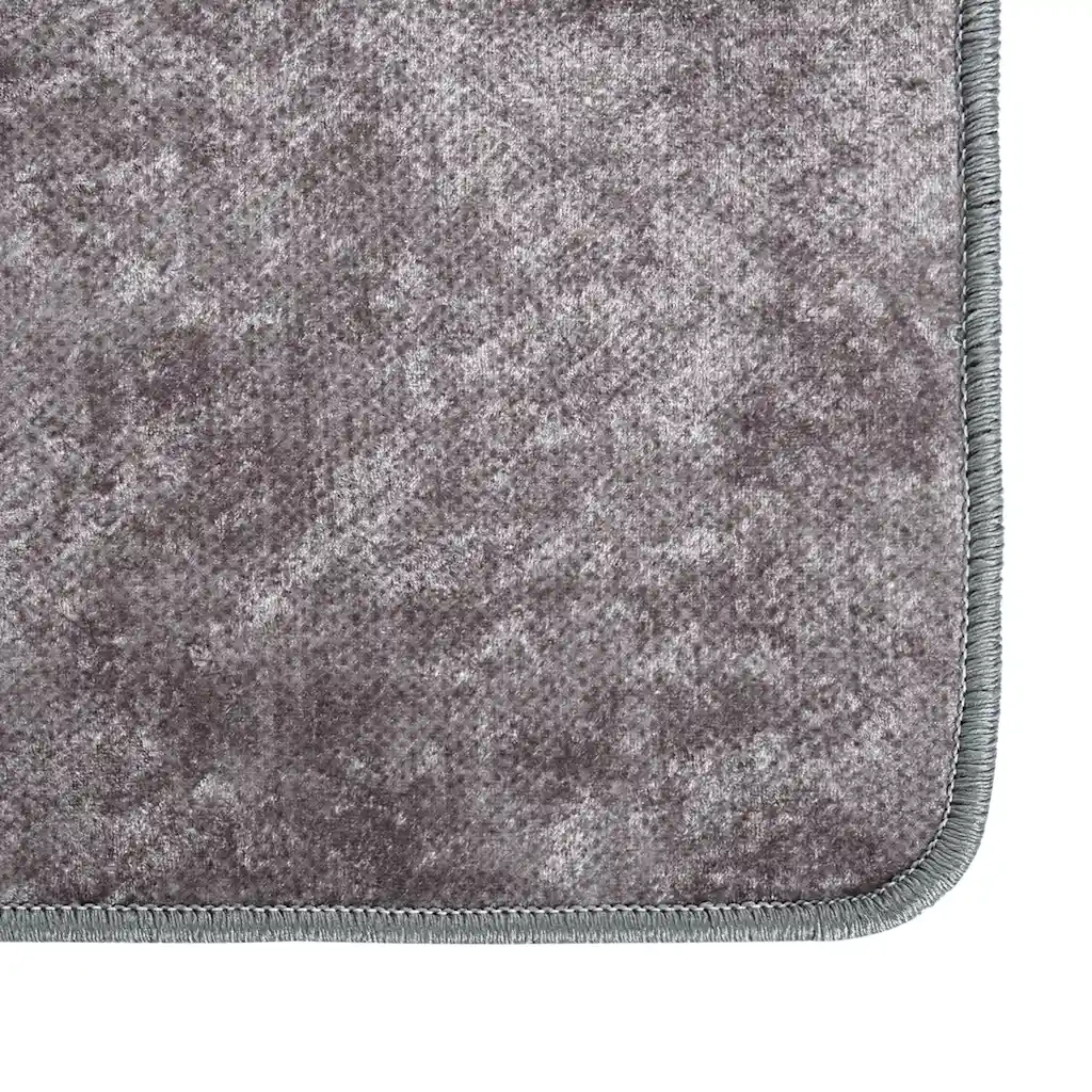 Tappeto Lavabile 120x180 cm Grigio 337960