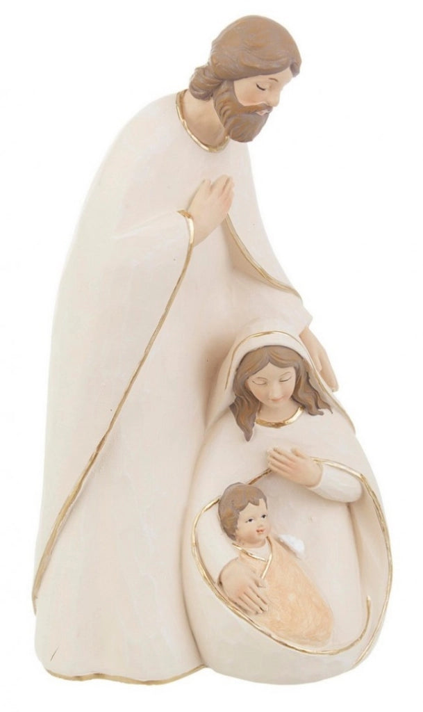 Natività Celestial in Bianco Dimensioni 13x23,5cm (4 Pezzi)