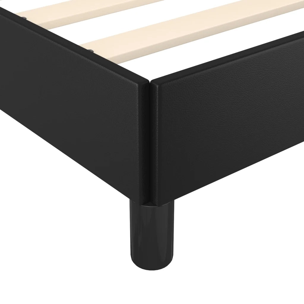 Giroletto-Struttura Letto Nero 120x200 cm in Similpelle 284438