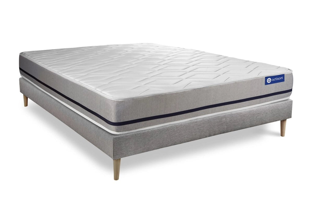 Kit rete e materasso matrimoniale Actiflex soft 200x200cm - Spessore : 20cm - Molle insacchettate - Moderatamente rigido