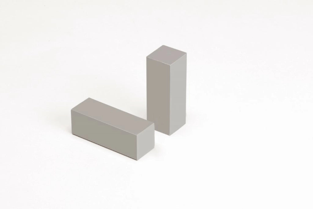 Set Posa Angolare Battente Rettangolare Grigio Tortora 22X62X2 - Kimono