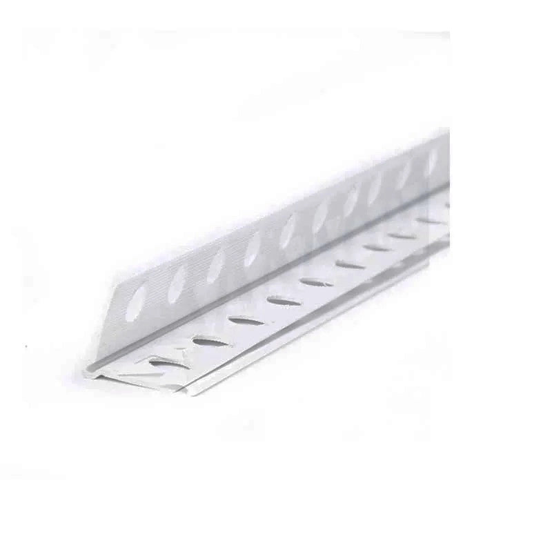 Paraspigolo bianco in pvc testa tonda per intonaco : Modello - BARRA 3 METRI