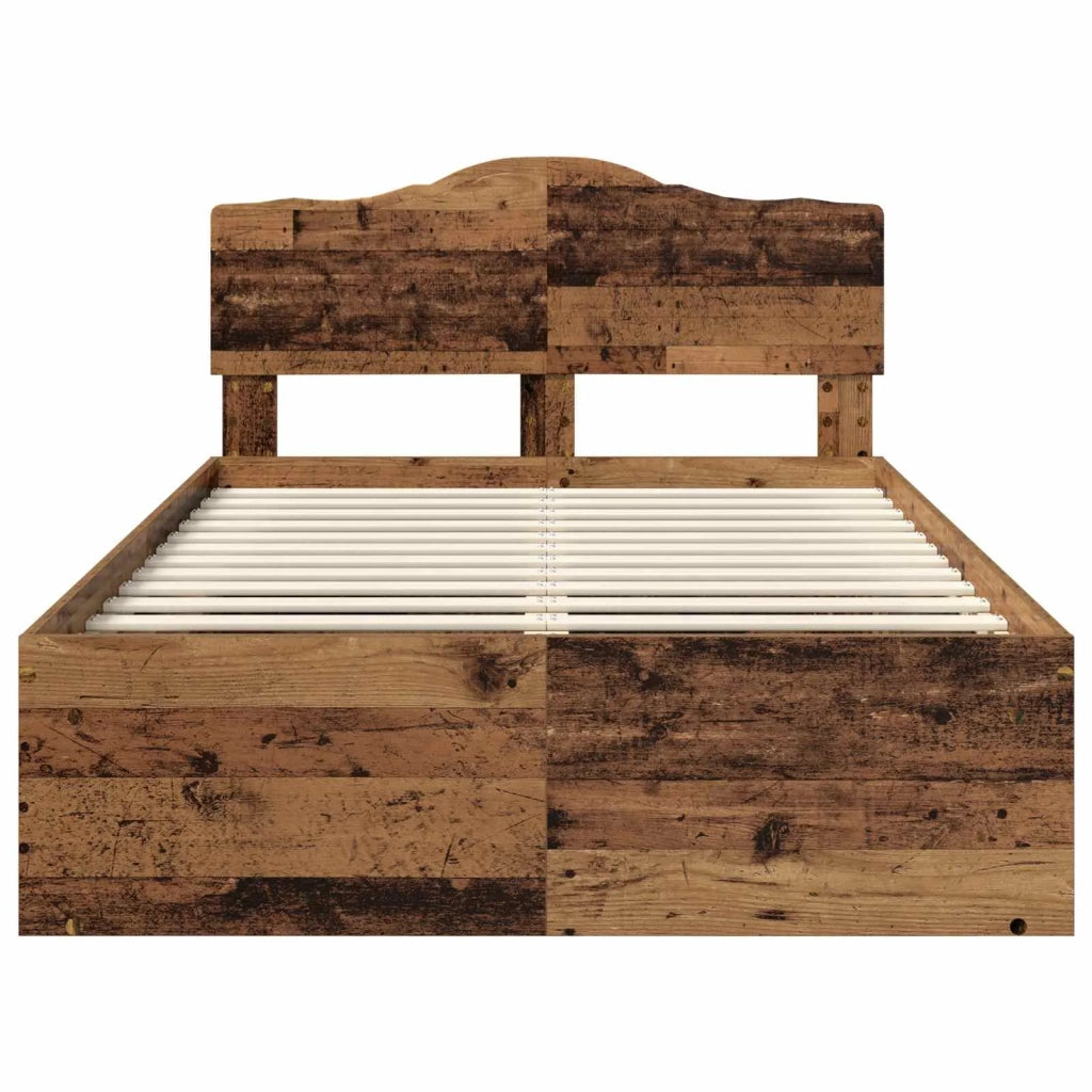Struttura del letto Legno vecchio 120 x 200 cm Pino massello 3412923