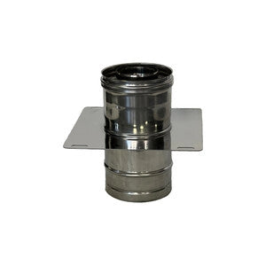 C PIASTRA INTERMEDIA INOX DOP PARETE D15/20CM