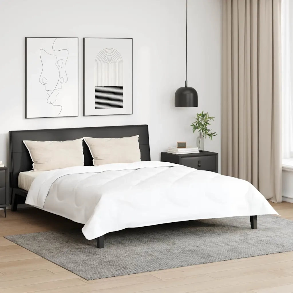 Cuscino con cuscino 2 pcs Bianco 40 x 80 cm Piuma 42007685