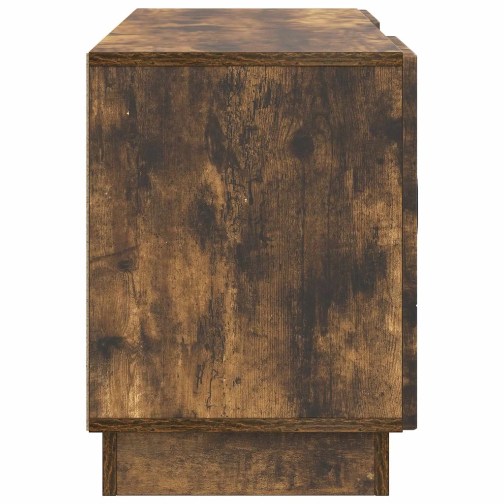 Mobile TV Rovere Fumo 102 x 34,5 x 47 cm Legno ingegnerizzato 895390