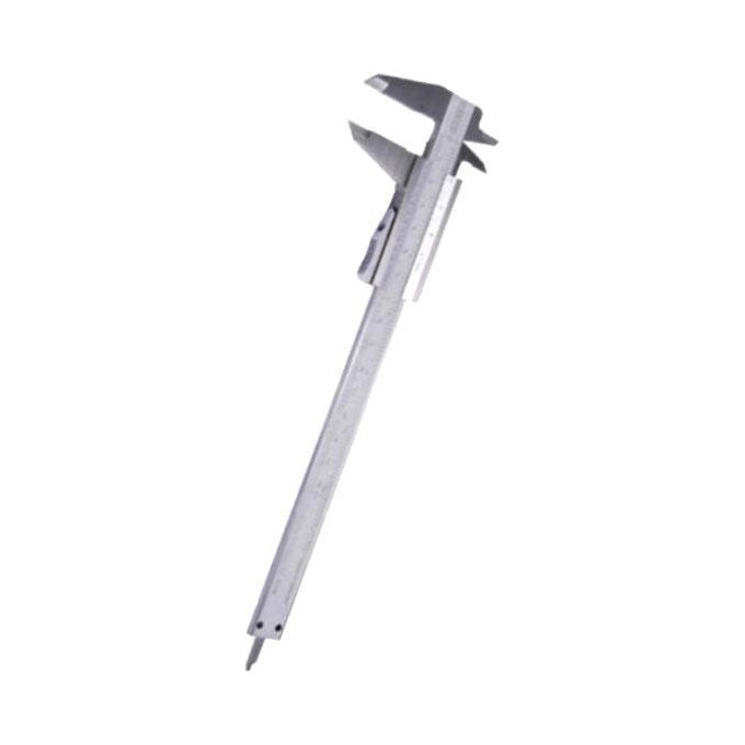 GDM 04.0250.05 Panter Calibro a Corsoio Acciaio Inox Temprato Monoblocco Risoluzione 1-20 mm Misura Utile 150 mm colore Nero