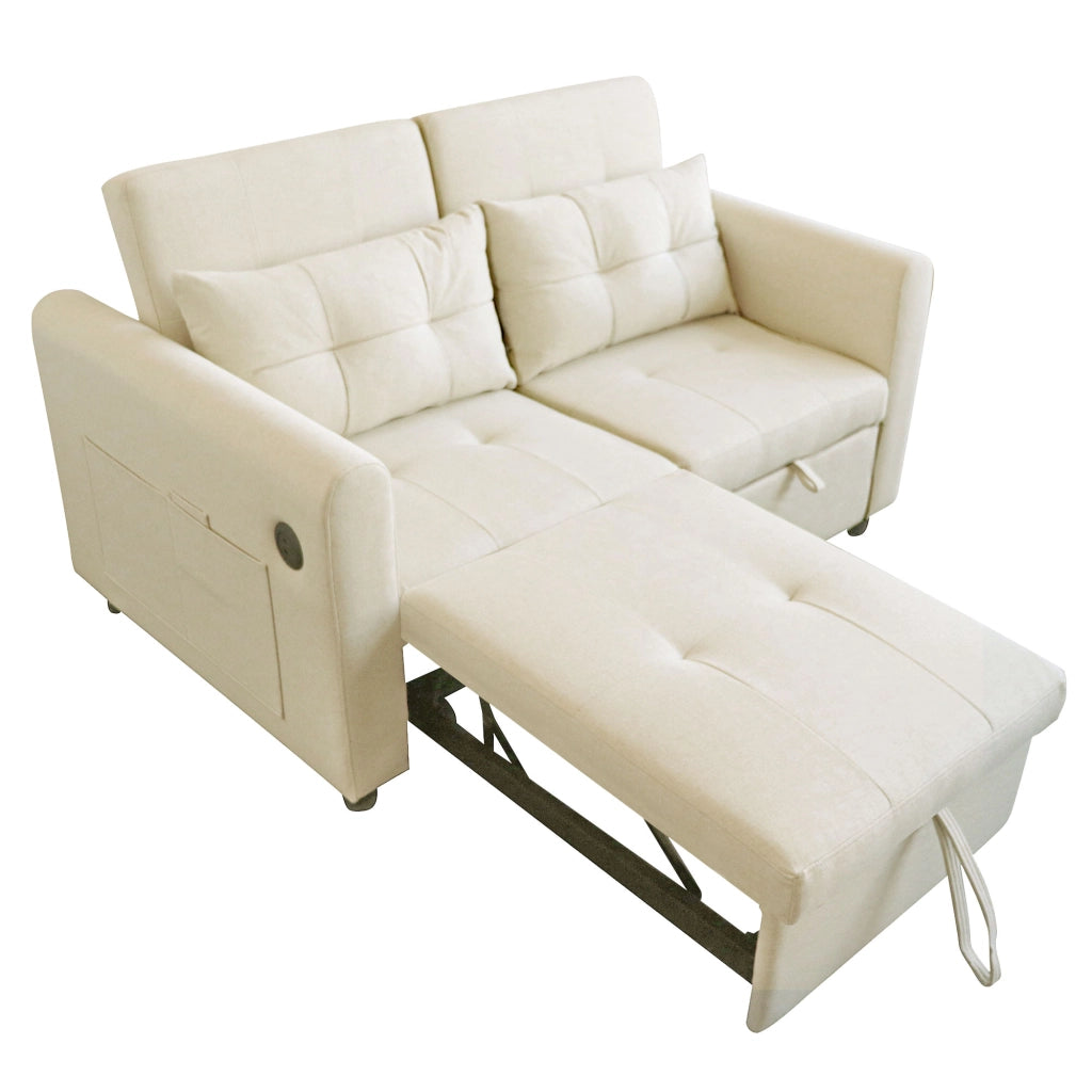 Divano letto moderno - Zephmum - 3 in 1 schienale regolabile USB