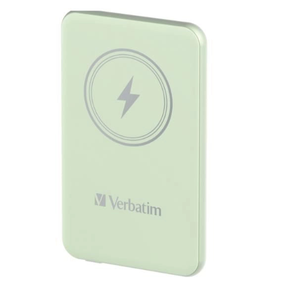 Verbatim charge 'n' go polimeri di litio (lipo) 5000 mah carica wireless verde - 32241
