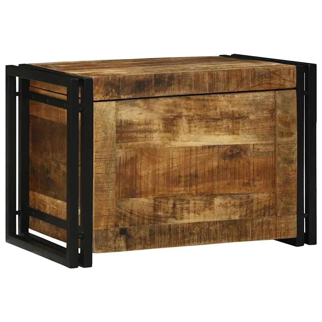 Scatola di Stoccaggio 60 x 40 x 41 cm Legno di mango massello 4016751