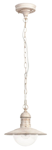 Lampada a sospensione Rabalux Oslo E27 bianco anticato