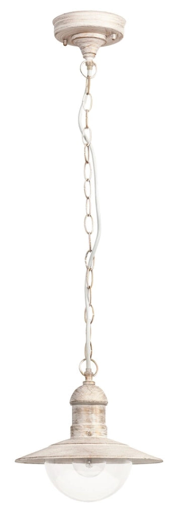 Lampada a sospensione Rabalux Oslo E27 bianco anticato