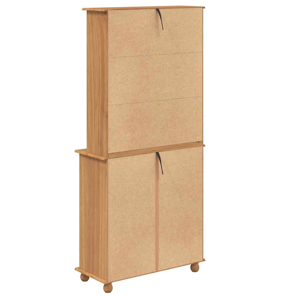 Gabbia ASKIM Cera di Miele 91 x 40 x 200,5 cm Pino massello CFW8420805