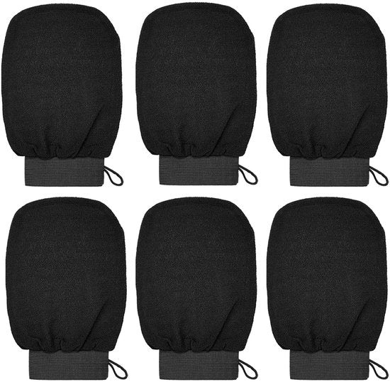 Manicure a doppia faccia per esfoliare corpo e mani, 6 pezzi, con scrub corpo per rimuovere pelle morta