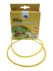 FILO NYLON PER DECESPUGLIATORE D 2,4MMX 15M- 1,0 pz
