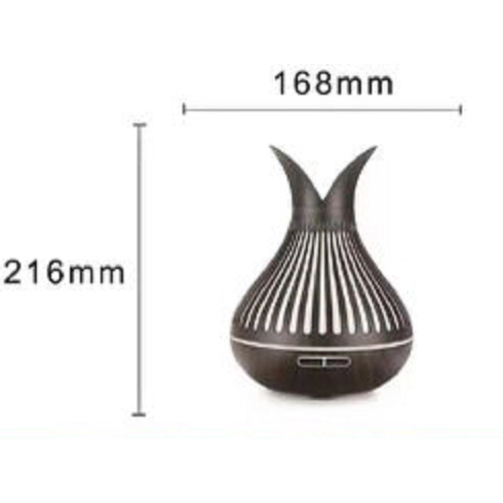 Trade Shop - Diffusore Aromi Umidificatore Ultrasuoni 500ml 8w Aromaterapia Elettrico Tx-8359 -