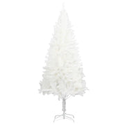 Albero di Natale | Decorazioni natalizie Artificiale con Aghi Realistici Bianco 210 cm