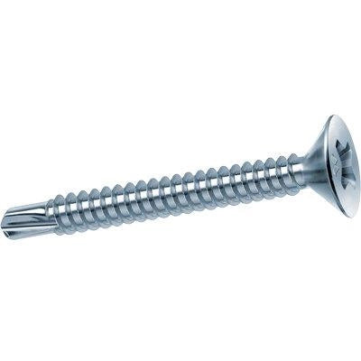 VITE AUTOPERFORANTE TSP DRILLEX MUSTAD - CAVA PH ZINC BIANCA/CHROMITING MM 3,9X13 CF=PZ 500- 1 confezioni