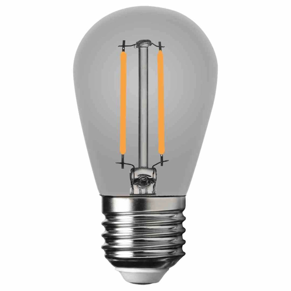 Lampadina LED Filament 1W E27 2700K fumé Eko-Light EKZF8263